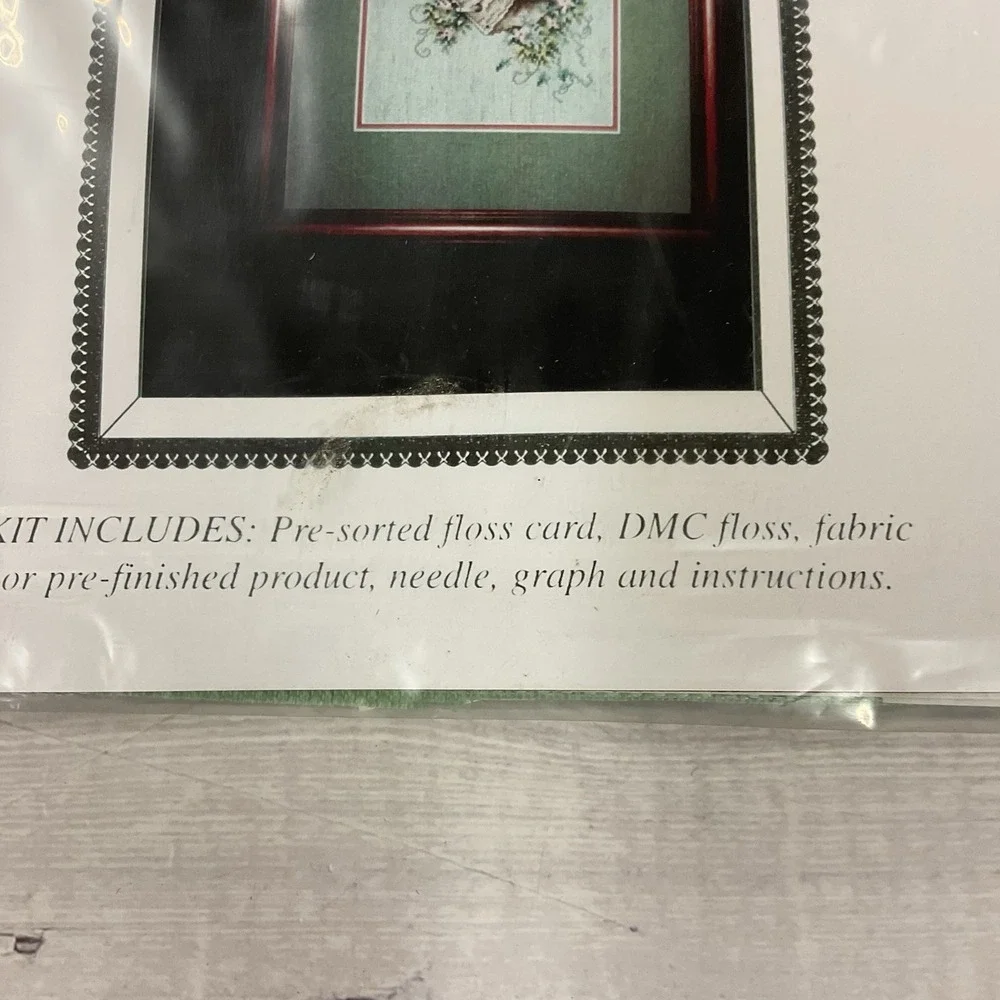 Jeanette Crews Designs Counted Cross Stitch Kit Birdhouse Floral #JC8106-3K